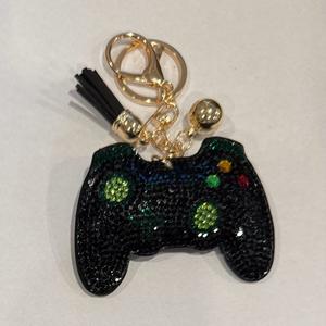 LGS Charms - Misc - Rhinestone Keychain for Zippy Bag Fashion Accessory with Tassel