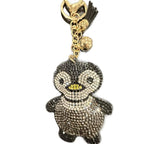 LGS Charms - Birds - Rhinestone Keychain Fashion Accessory with Tassel