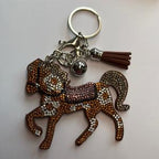 LGS Charms - Animals - Rhinestone Keychain Fashion Accessory with Tassel