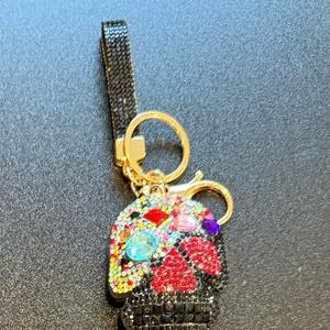LGS Charms - Skulls - Rhinestone Keychain