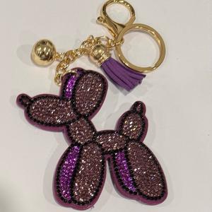 LGS Charms - Misc - Rhinestone Keychain for Zippy Bag Fashion Accessory with Tassel