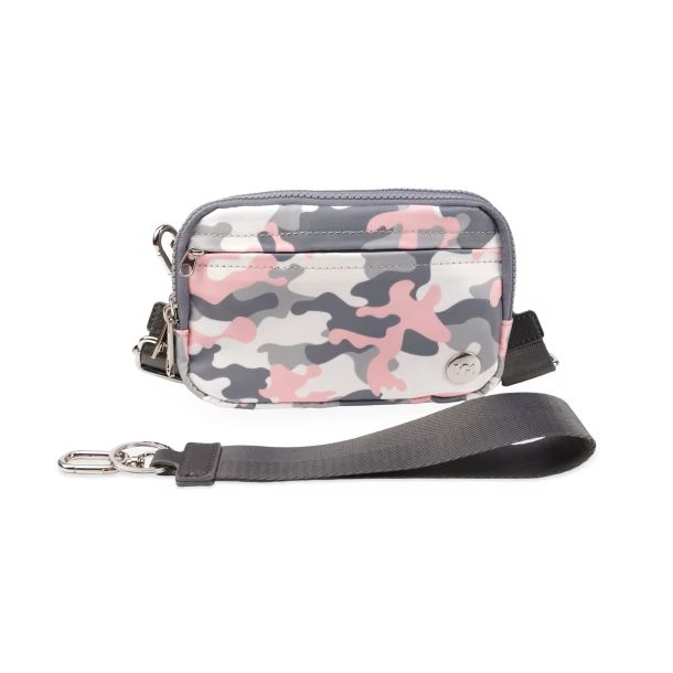 LGS Exclusives 3 in 1 Wallet RFID protected - Nylon Wristlet & Crossbody Bag for Women, Fits Most Smartphones, Stylish & Versatile wallets purse Casual Lightweight Bag Checkered Pattern Bag
