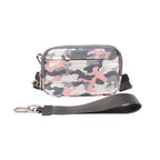 LGS Exclusives 3 in 1 Wallet RFID protected - Nylon Wristlet & Crossbody Bag for Women, Fits Most Smartphones, Stylish & Versatile wallets purse Casual Lightweight Bag Checkered Pattern Bag