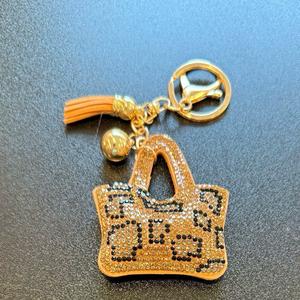 LGS Charms - Misc - Rhinestone Keychain for Zippy Bag Fashion Accessory with Tassel
