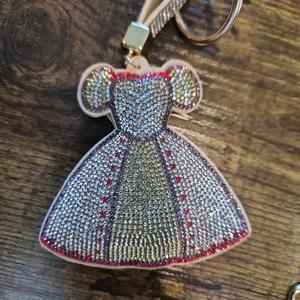 LGS Charms - Misc - Rhinestone Keychain for Zippy Bag Fashion Accessory with Tassel