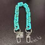 LGS Zip Links 18" Acrylic Bag Chains Purse Accessories
