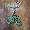 LGS Charms - Sea Life - Rhinestone Keychain Fashion Accessory with Tassel