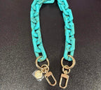 LGS Zip Links 18" Acrylic Bag Chains Purse Accessories