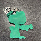 LGS Charms - Friends - Rhinestone Keychain for Zippy Bag Fashion Accessory with Tassel