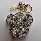 LGS Charms - Animals - Rhinestone Keychain Fashion Accessory with Tassel