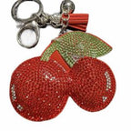 LGS Charms - Food & Drinks - Rhinestone Keychain Fashion Accessory with Tassel