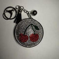 LGS Charms - Food & Drinks - Rhinestone Keychain Fashion Accessory with Tassel