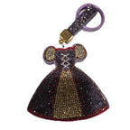 LGS Charms - Misc - Rhinestone Keychain for Zippy Bag Fashion Accessory with Tassel