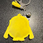 LGS Charms - Friends - Rhinestone Keychain for Zippy Bag Fashion Accessory with Tassel