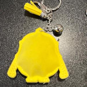 LGS Charms - Friends - Rhinestone Keychain for Zippy Bag Fashion Accessory with Tassel