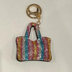 LGS Charms - Misc - Rhinestone Keychain for Zippy Bag Fashion Accessory with Tassel