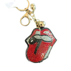 LGS Charms - Misc - Rhinestone Keychain for Zippy Bag Fashion Accessory with Tassel