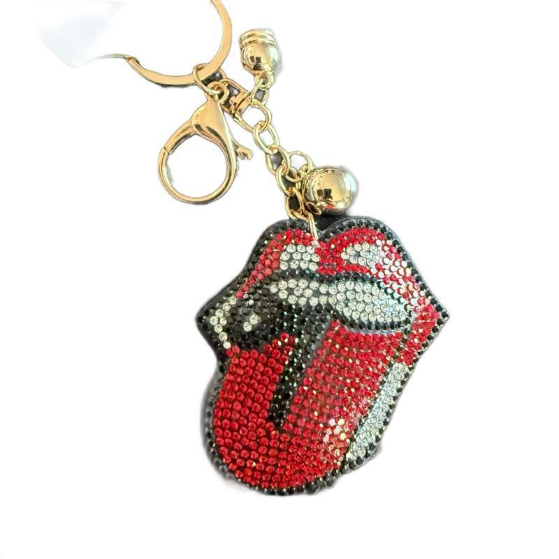 LGS Charms - Misc - Rhinestone Keychain for Zippy Bag Fashion Accessory with Tassel