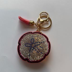 LGS Charms - Sea Life - Rhinestone Keychain Fashion Accessory with Tassel