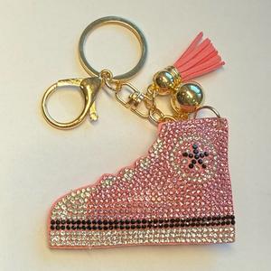 LGS Charms - Misc - Rhinestone Keychain for Zippy Bag Fashion Accessory with Tassel