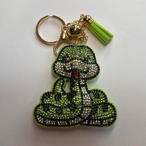 LGS Charms - Animals - Rhinestone Keychain Fashion Accessory with Tassel