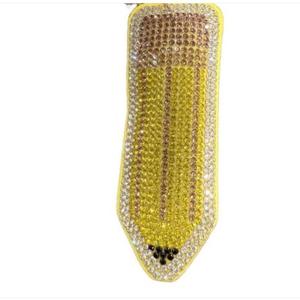 LGS Charms - Misc - Rhinestone Keychain for Zippy Bag Fashion Accessory with Tassel