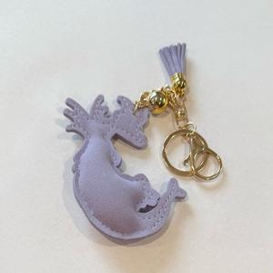 LGS Charms - Friends - Rhinestone Keychain for Zippy Bag Fashion Accessory with Tassel