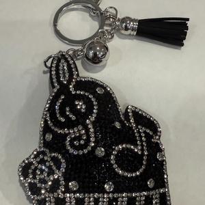 LGS Charms - Misc - Rhinestone Keychain for Zippy Bag Fashion Accessory with Tassel