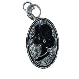 LGS Charms - Misc - Rhinestone Keychain for Zippy Bag Fashion Accessory with Tassel
