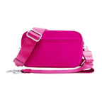 LGS 3 in 1 Wallet RFID protected - Nylon Wristlet & Crossbody Bag for Women, Fits Most Smartphones, Stylish & Versatile wallets purse Casual Lightweight Bag Checkered Pattern Bag