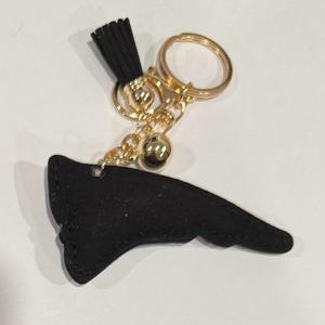 LGS Charms - Sports - Rhinestone Keychain Fashion Accessory with Tassel