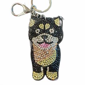 LGS Charms - Dogs & Cats - Rhinestone Keychain Fashion Accessory with Tassel