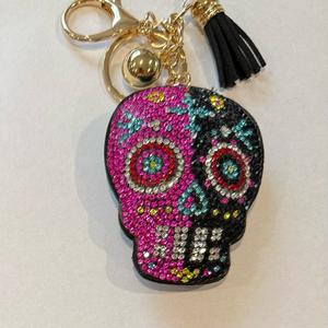 LGS Charms - Halloween and Autumn - Rhinestone Keychain for Zippy Bag Fashion Accessory with Tassel