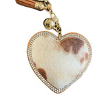 LGS Charms - Western - Rhinestone Keychain Fashion Accessory with Tassel