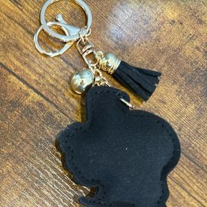 LGS Charms - Friends - Rhinestone Keychain for Zippy Bag Fashion Accessory with Tassel