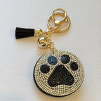 LGS Charms - Dogs & Cats - Rhinestone Keychain Fashion Accessory with Tassel
