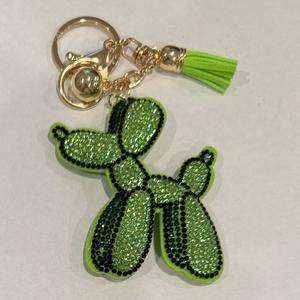 LGS Charms - Misc - Rhinestone Keychain for Zippy Bag Fashion Accessory with Tassel