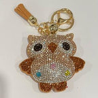 LGS Charms - Birds - Rhinestone Keychain Fashion Accessory with Tassel