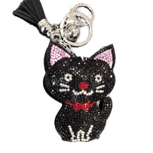LGS Charms - Dogs & Cats - Rhinestone Keychain Fashion Accessory with Tassel