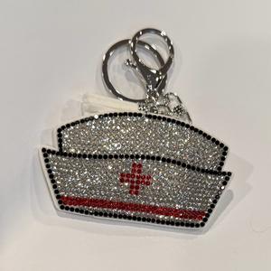 LGS Charms - Misc - Rhinestone Keychain for Zippy Bag Fashion Accessory with Tassel