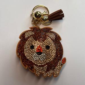 LGS Charms - Animals - Rhinestone Keychain Fashion Accessory with Tassel