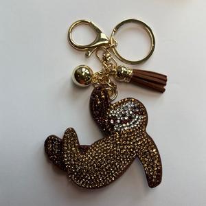 LGS Charms - Animals - Rhinestone Keychain Fashion Accessory with Tassel
