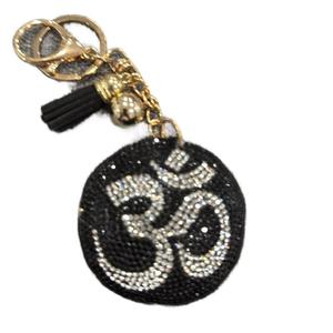 LGS Charms - Misc - Rhinestone Keychain for Zippy Bag Fashion Accessory with Tassel