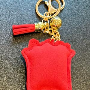 LGS Charms - Food & Drinks - Rhinestone Keychain Fashion Accessory with Tassel