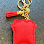 LGS Charms - Food & Drinks - Rhinestone Keychain Fashion Accessory with Tassel