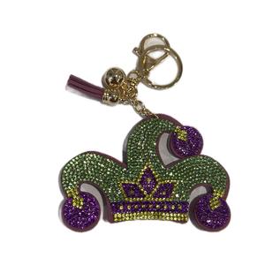LGS Charms - Misc - Rhinestone Keychain for Zippy Bag Fashion Accessory with Tassel