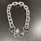 LGS Zip Loops 18" Acrylic Bag Chains Purse Accessories Purse Shoulder Straps