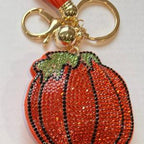 LGS Charms - Flowers - Rhinestone Keychain Fashion Accessory with Tassel