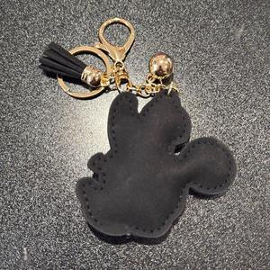 LGS Charms - Friends - Rhinestone Keychain for Zippy Bag Fashion Accessory with Tassel