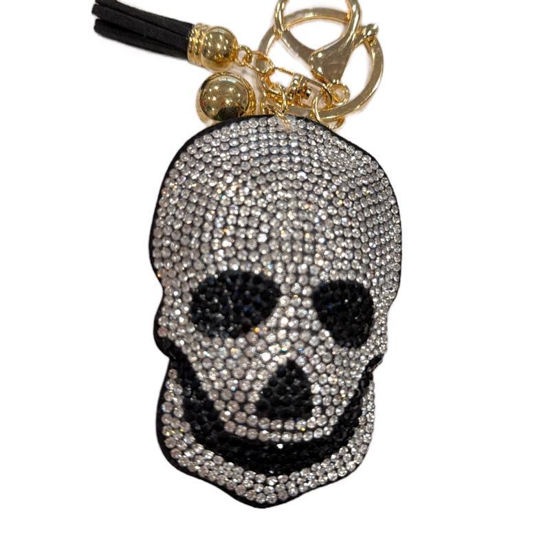 LGS Charms - Skulls - Rhinestone Keychain